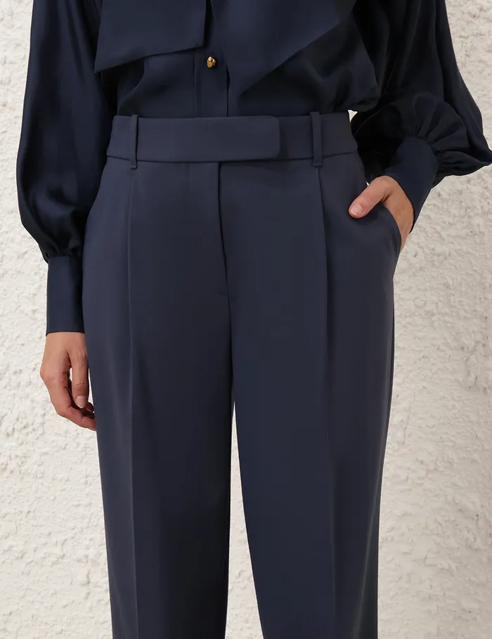 Women Zimmermann Shorts and Pants Eden Straight Leg Pant Marine