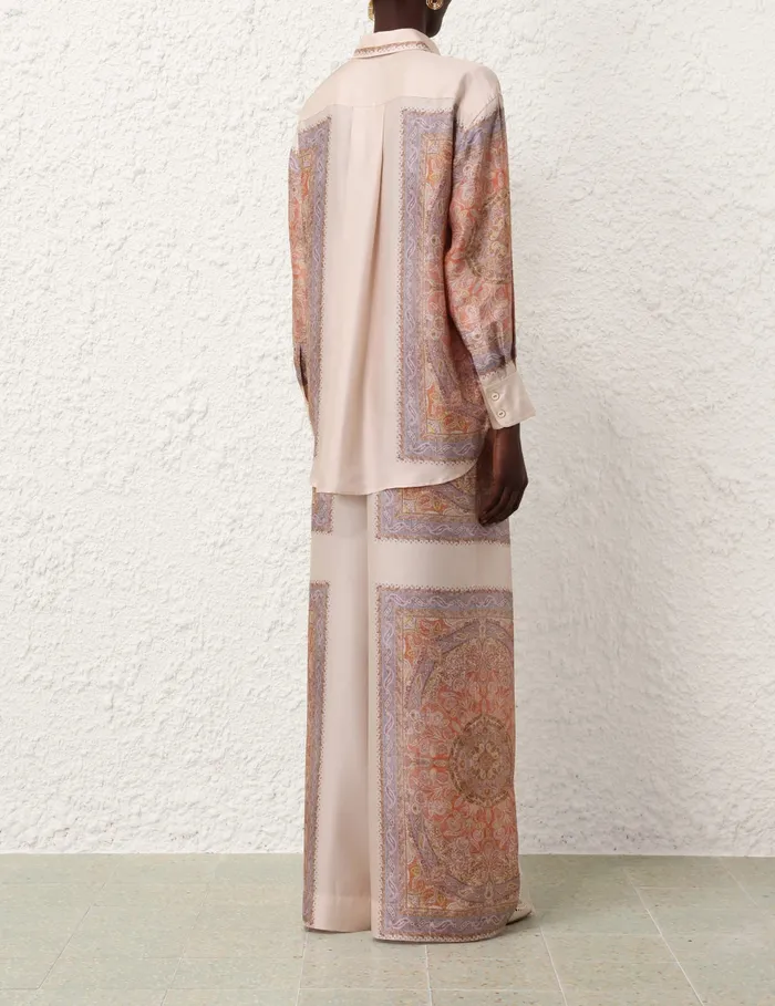 Women Zimmermann Shorts and Pants Illustration Track Pant Paisley Haze