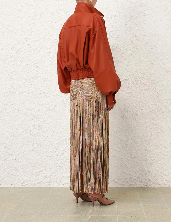 Women Zimmermann Skirts Pavilion Rouleau Maxi Skirt Mixed Eden