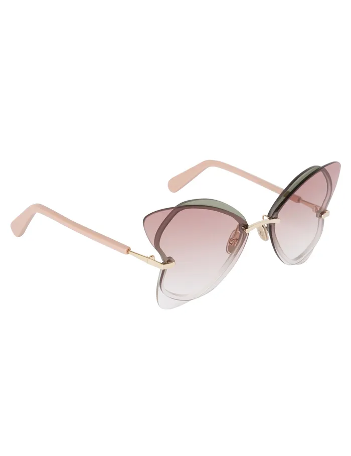 Women Zimmermann Sunglasses Gleam Butterfly Rose