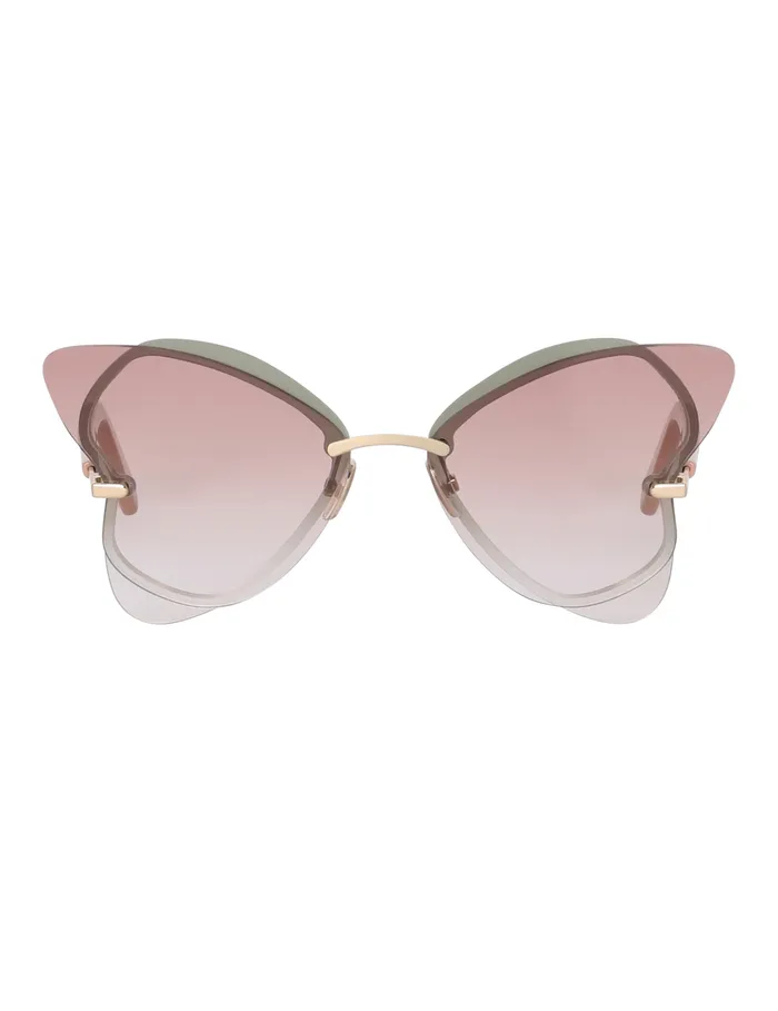 Women Zimmermann Sunglasses Gleam Butterfly Rose