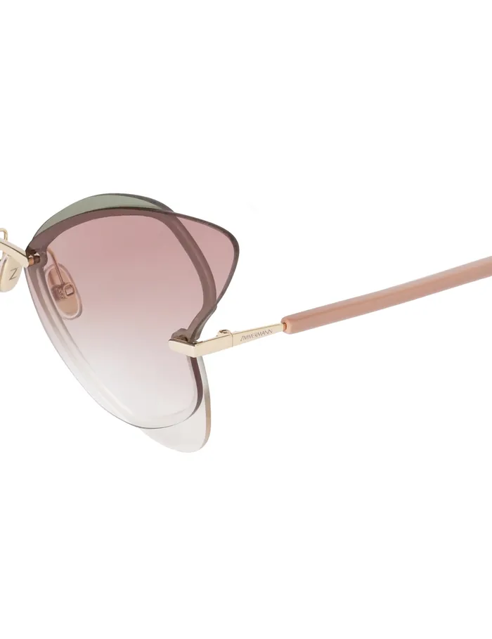 Women Zimmermann Sunglasses Gleam Butterfly Rose