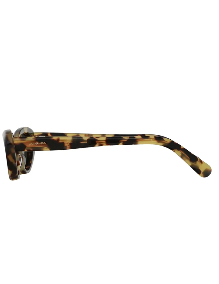 Women Zimmermann Sunglasses Liv Cateye Havana