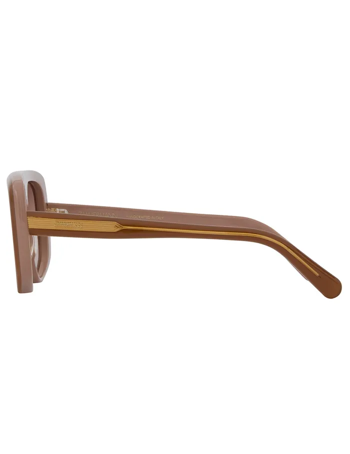 Women Zimmermann Sunglasses Liv Mask Caramel