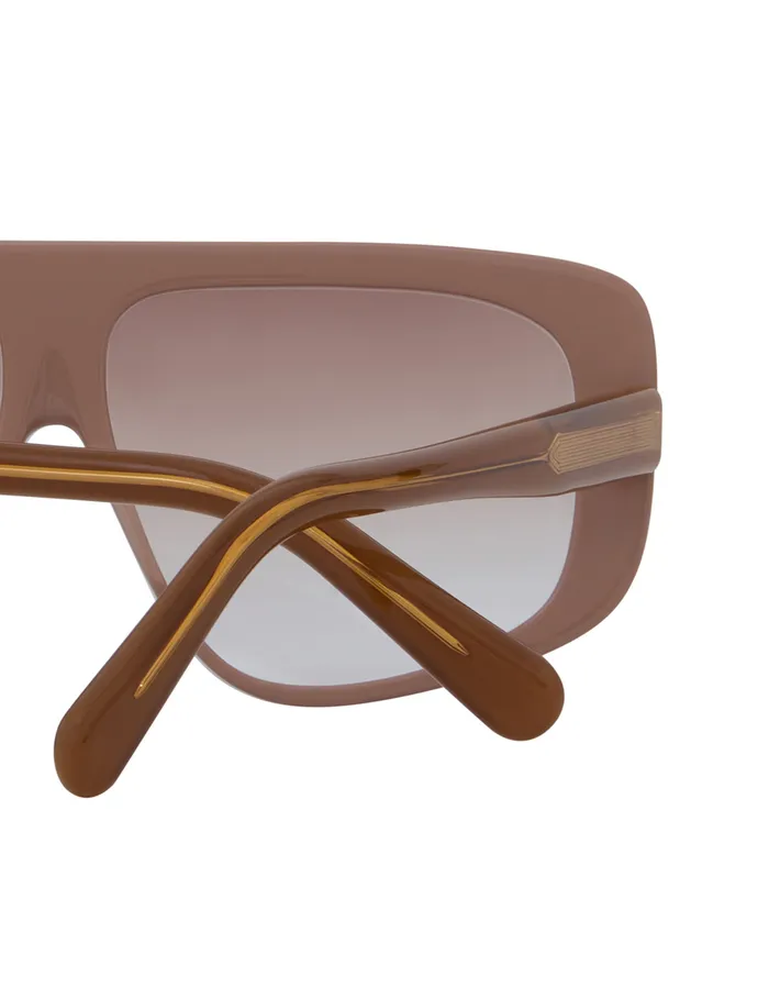 Women Zimmermann Sunglasses Liv Mask Caramel