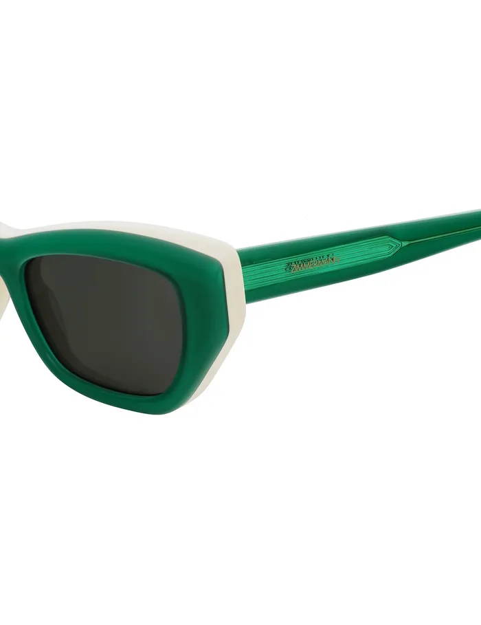 Women Zimmermann Sunglasses Liv Square Emerald