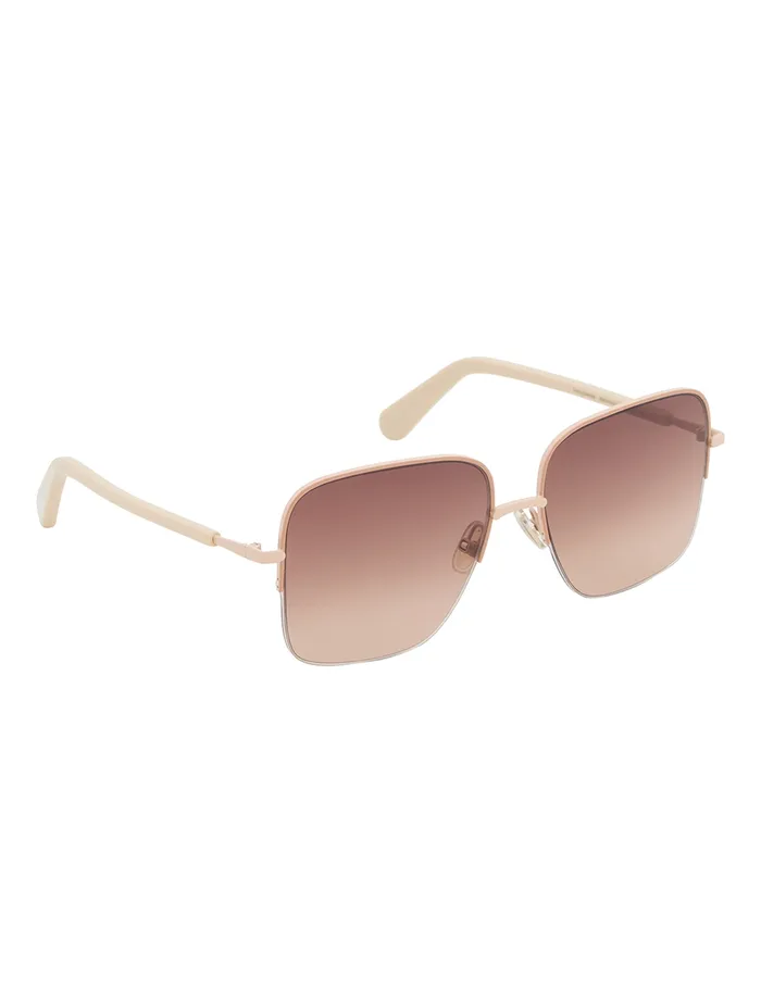 Women Zimmermann Sunglasses Sandy Oversize Latte