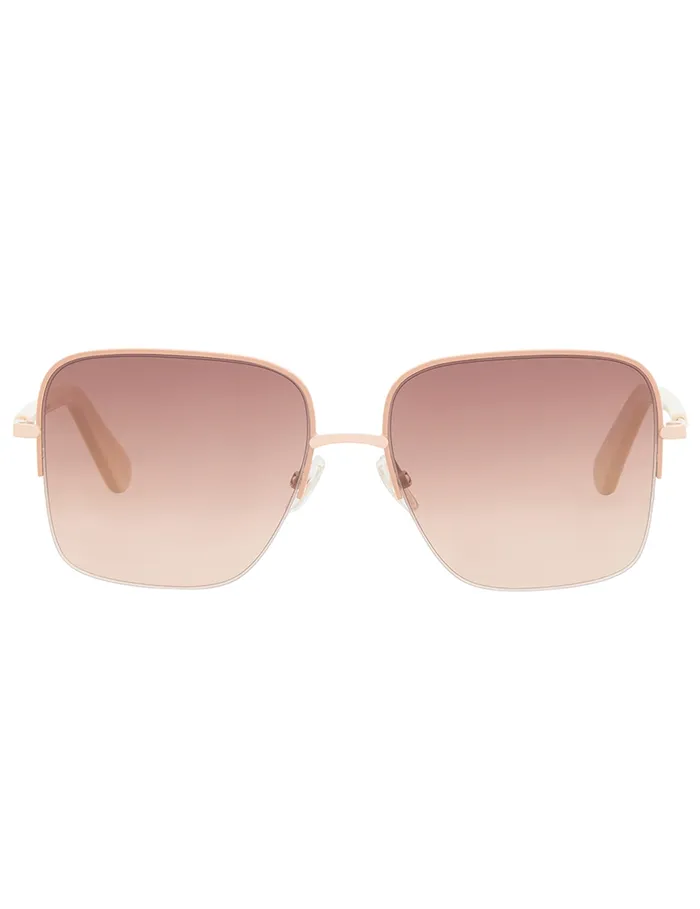 Women Zimmermann Sunglasses Sandy Oversize Latte