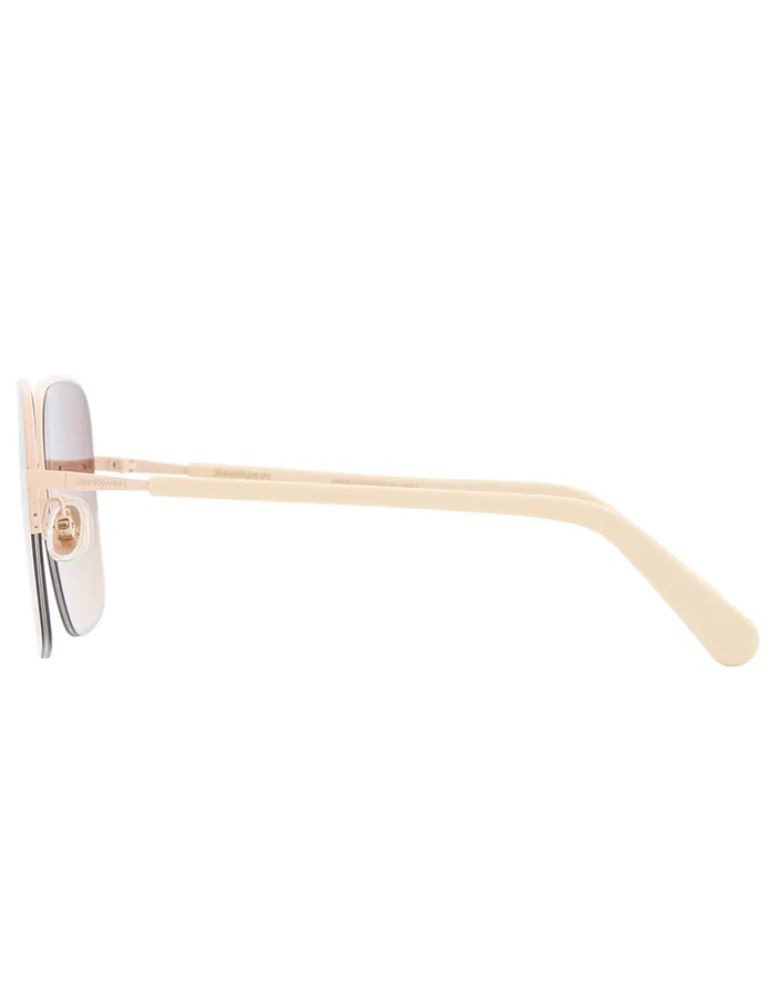 Women Zimmermann Sunglasses Sandy Oversize Latte