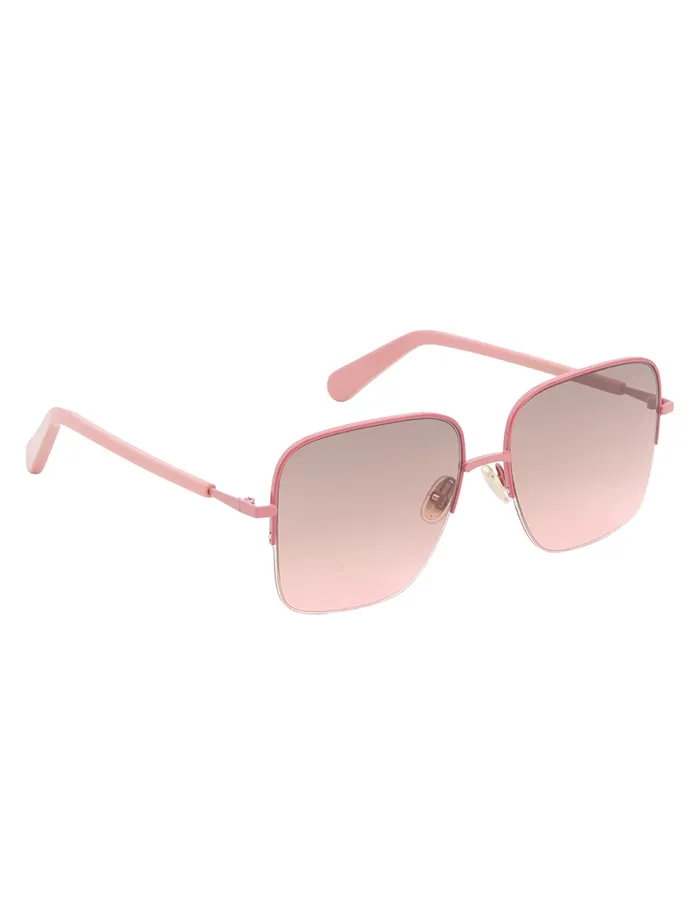 Women Zimmermann Sunglasses Sandy Oversize Rose