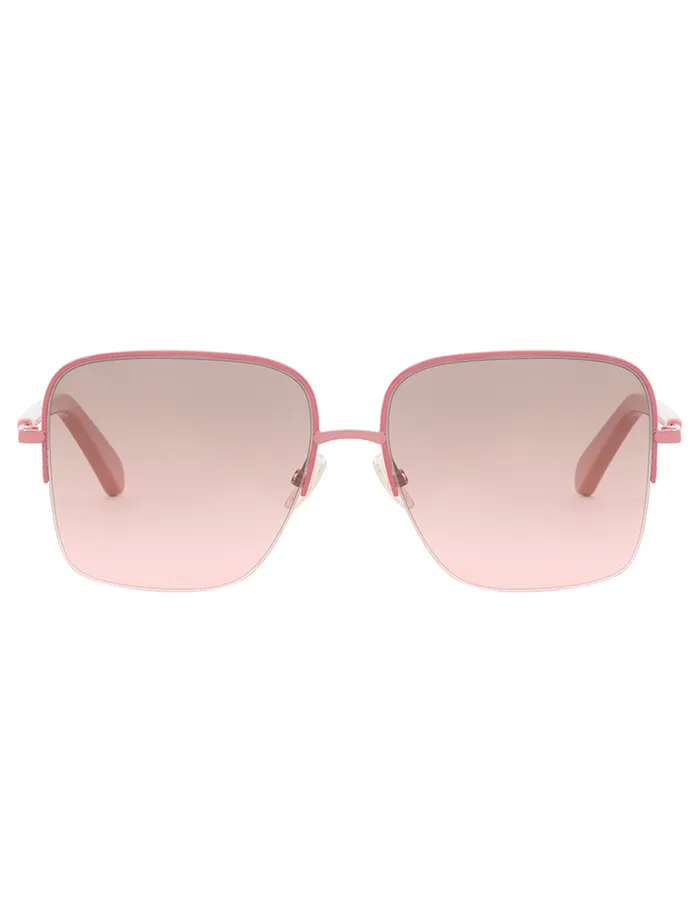 Women Zimmermann Sunglasses Sandy Oversize Rose