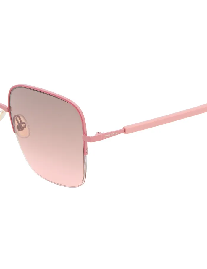Women Zimmermann Sunglasses Sandy Oversize Rose
