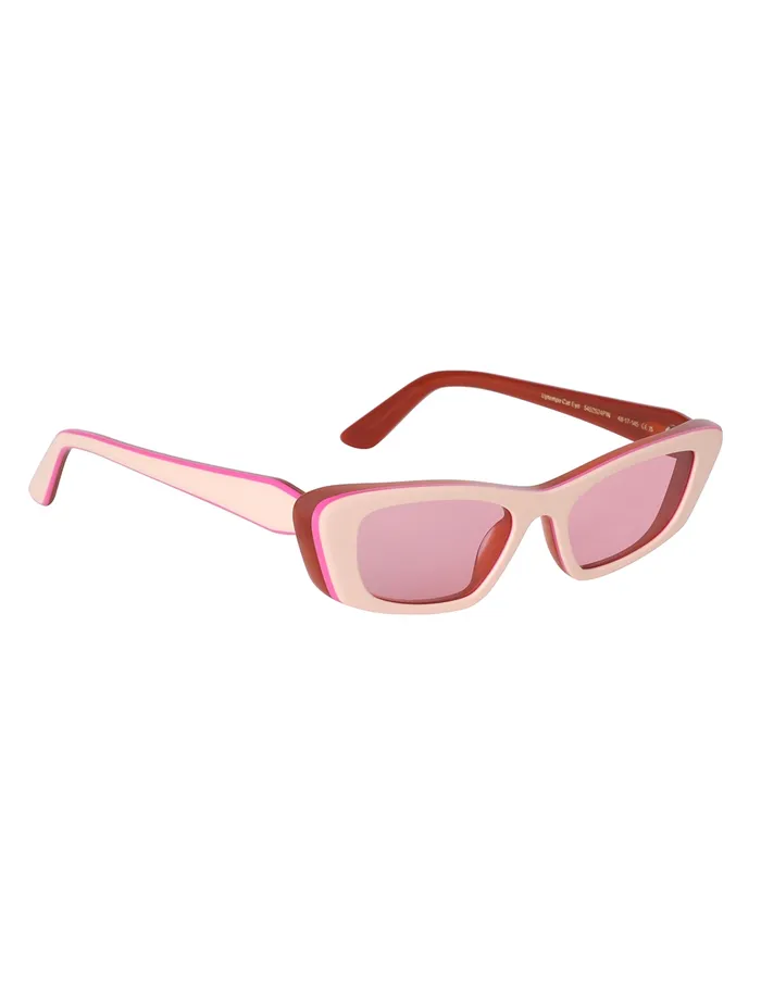 Women Zimmermann Sunglasses Uptempo Cat Eye Pink