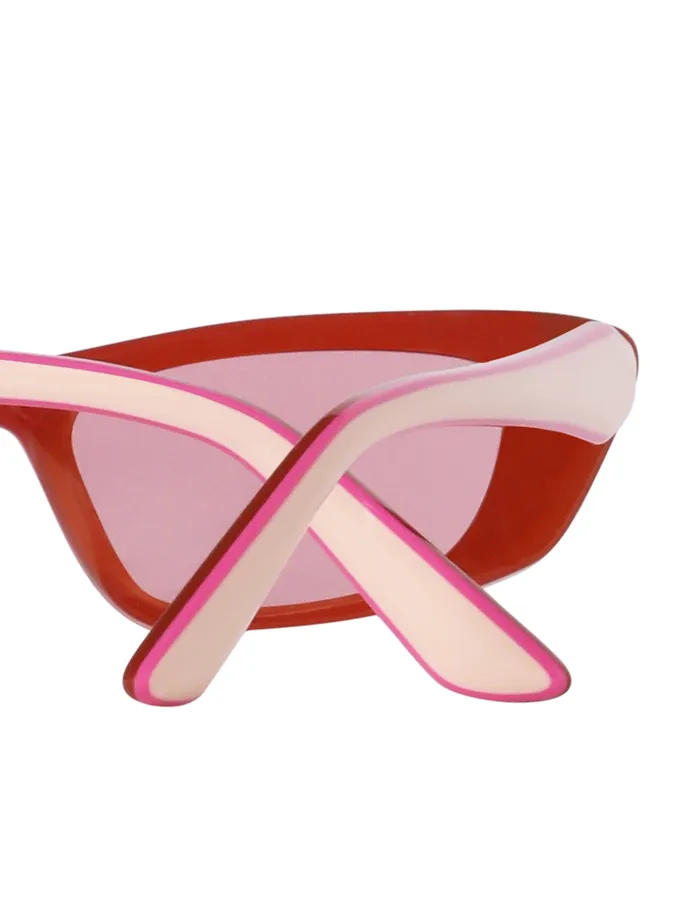 Women Zimmermann Sunglasses Uptempo Cat Eye Pink