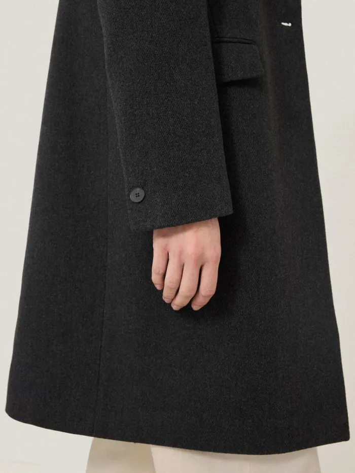 Wool Blend City Coat Grey Women Jigsaw Coats and Jackets