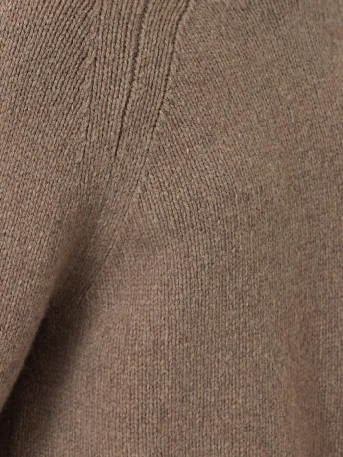 Wool Blend Snowdon Jumper Taupe Women Jigsaw Knitwear and Cashmere