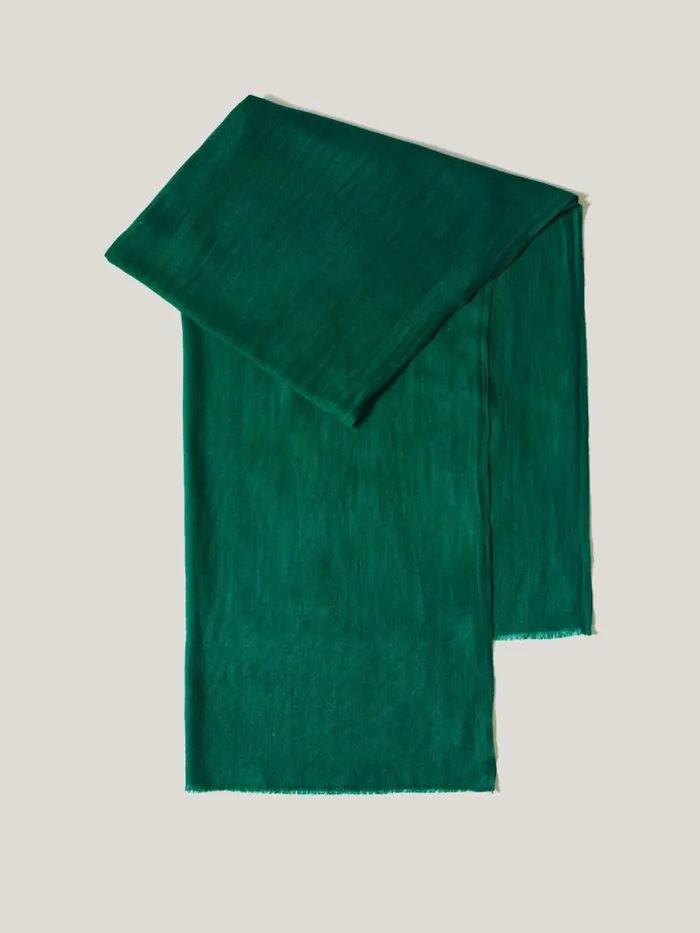 Wool Silk Pashmina Green Women Jigsaw Knitwear and Cashmere