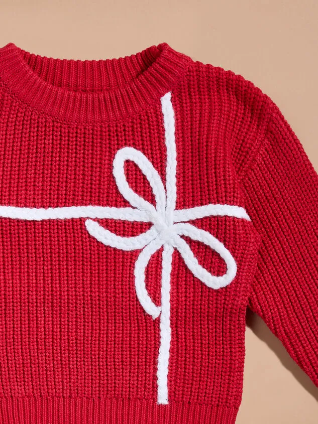 Wrapped Up Embroidered Sweater Red Girl Altar039d State Tops Wrapped Up Embroidered Sweater Red Girl Altar039d State Tops