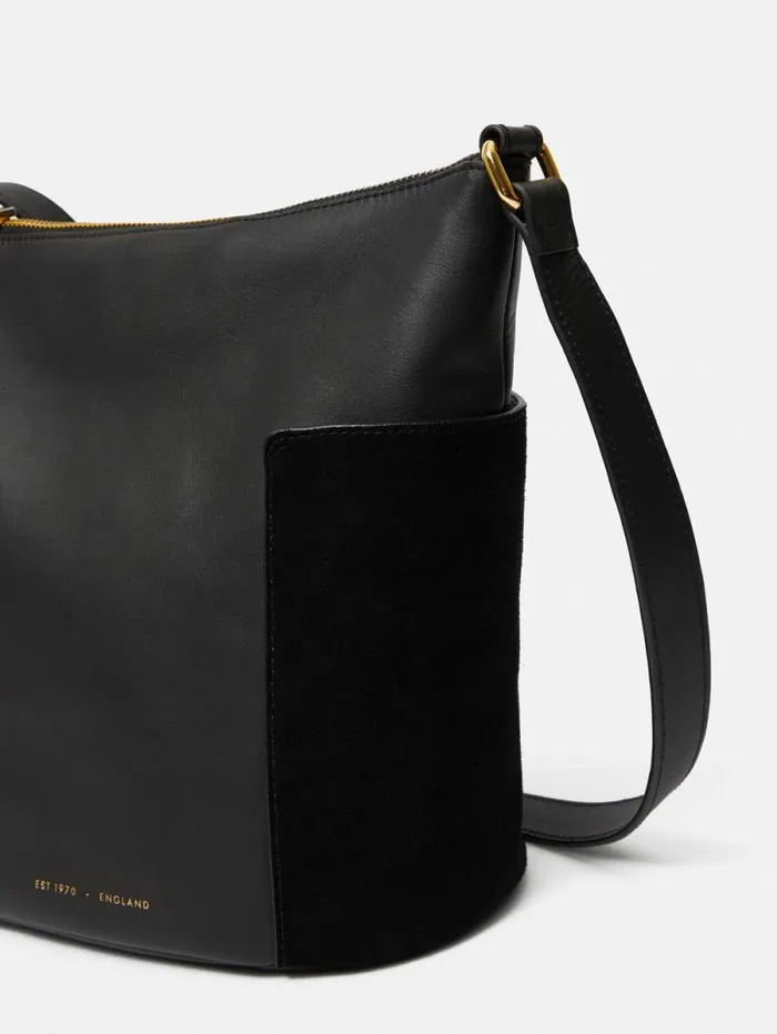 York Slouchy Bucket Bag Black Women Jigsaw Bags