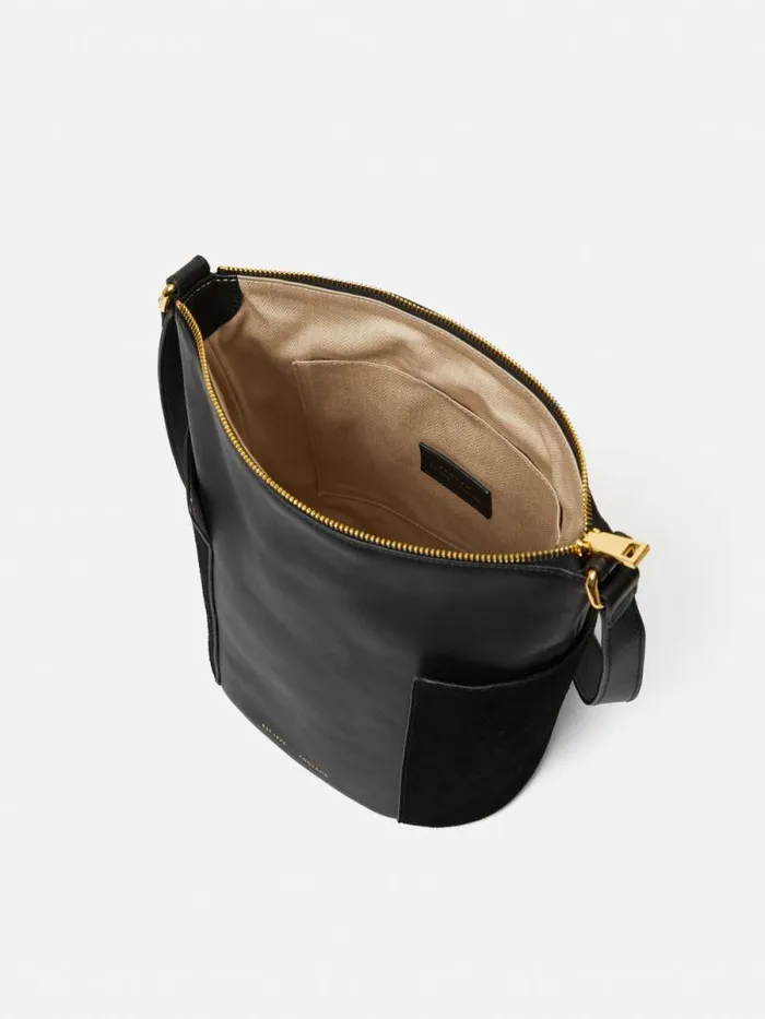 York Slouchy Bucket Bag Black Women Jigsaw Bags